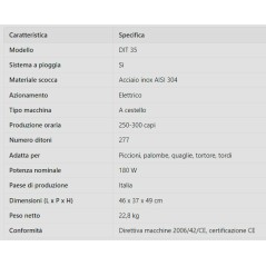 Spiumatrice a Cestello Dominion DIT 35: Efficienza e Qualità